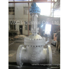 High Pressure 150lbs-1500lbs Carbon Steel Flanged Gate Valve